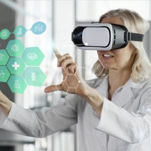 medical-banner-with-woman-wearing-vr-glasses